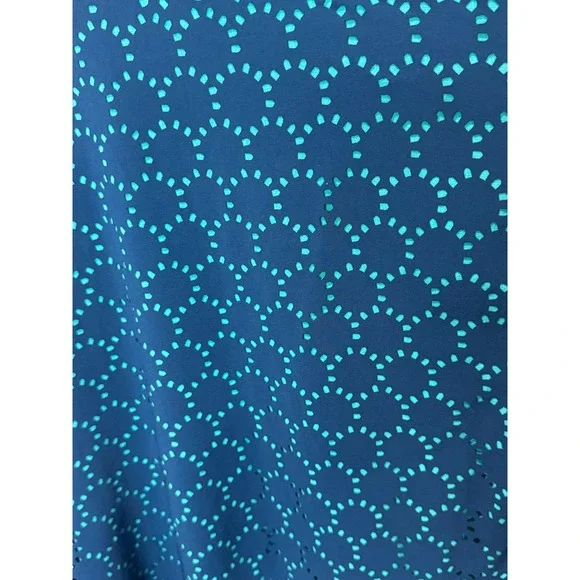 Title Nine Nimblene Illusion Laser Cut Stretch Athletic Dress Sz S - Picture 4 of 5